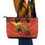 Spain Leather Tote Bag The Spanish Fighting Bull With Coat Of Arms - Wonder Print Shop