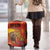 Spain Luggage Cover The Spanish Fighting Bull With Coat Of Arms - Wonder Print Shop