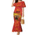 Personalized Spain Mermaid Dress The Spanish Fighting Bull With Coat Of Arms - Wonder Print Shop