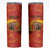 Personalized Spain Skinny Tumbler The Spanish Fighting Bull With Coat Of Arms - Wonder Print Shop