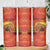 Personalized Spain Skinny Tumbler The Spanish Fighting Bull With Coat Of Arms - Wonder Print Shop