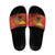 Spain Slide Sandals The Spanish Fighting Bull With Coat Of Arms - Wonder Print Shop