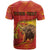 Personalized Spain T Shirt The Spanish Fighting Bull With Coat Of Arms - Wonder Print Shop