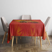 Spain Tablecloth The Spanish Fighting Bull With Coat Of Arms - Wonder Print Shop
