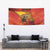 Spain Tapestry The Spanish Fighting Bull With Coat Of Arms - Wonder Print Shop