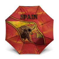 Spain Umbrella The Spanish Fighting Bull With Coat Of Arms - Wonder Print Shop