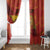 Spain Window Curtain The Spanish Fighting Bull With Coat Of Arms - Wonder Print Shop