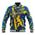 Personalized Sweden Baseball Jacket Coat Of Arms Unique Style - Wonder Print Shop
