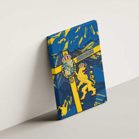 Sweden Canvas Wall Art Coat Of Arms Unique Style - Wonder Print Shop