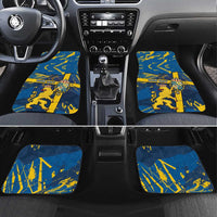 Sweden Car Mats Coat Of Arms Unique Style - Wonder Print Shop