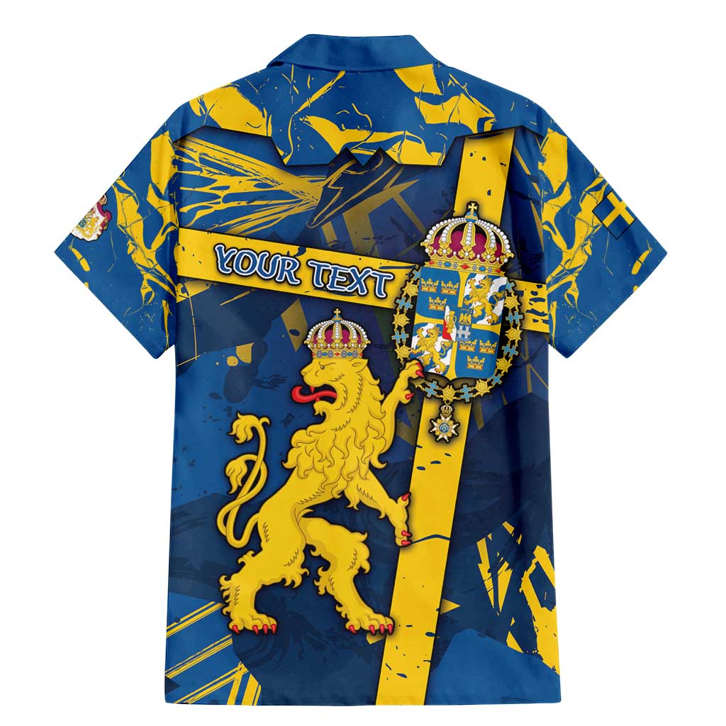 Personalized Sweden Family Matching Mermaid Dress and Hawaiian Shirt Coat Of Arms Unique Style - Wonder Print Shop