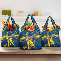 Sweden Grocery Bag Coat Of Arms Unique Style - Wonder Print Shop