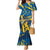 Personalized Sweden Mermaid Dress Coat Of Arms Unique Style - Wonder Print Shop