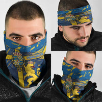 Sweden Neck Gaiter Coat Of Arms Unique Style - Wonder Print Shop