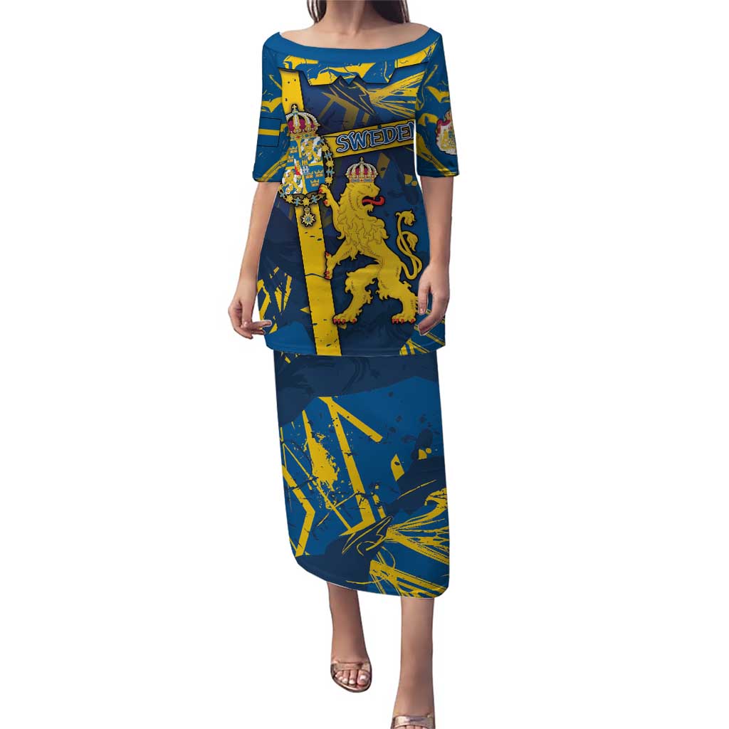 Personalized Sweden Puletasi Coat Of Arms Unique Style - Wonder Print Shop