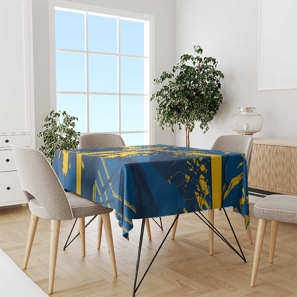 Sweden Tablecloth Coat Of Arms Unique Style - Wonder Print Shop