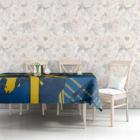 Sweden Tablecloth Coat Of Arms Unique Style - Wonder Print Shop