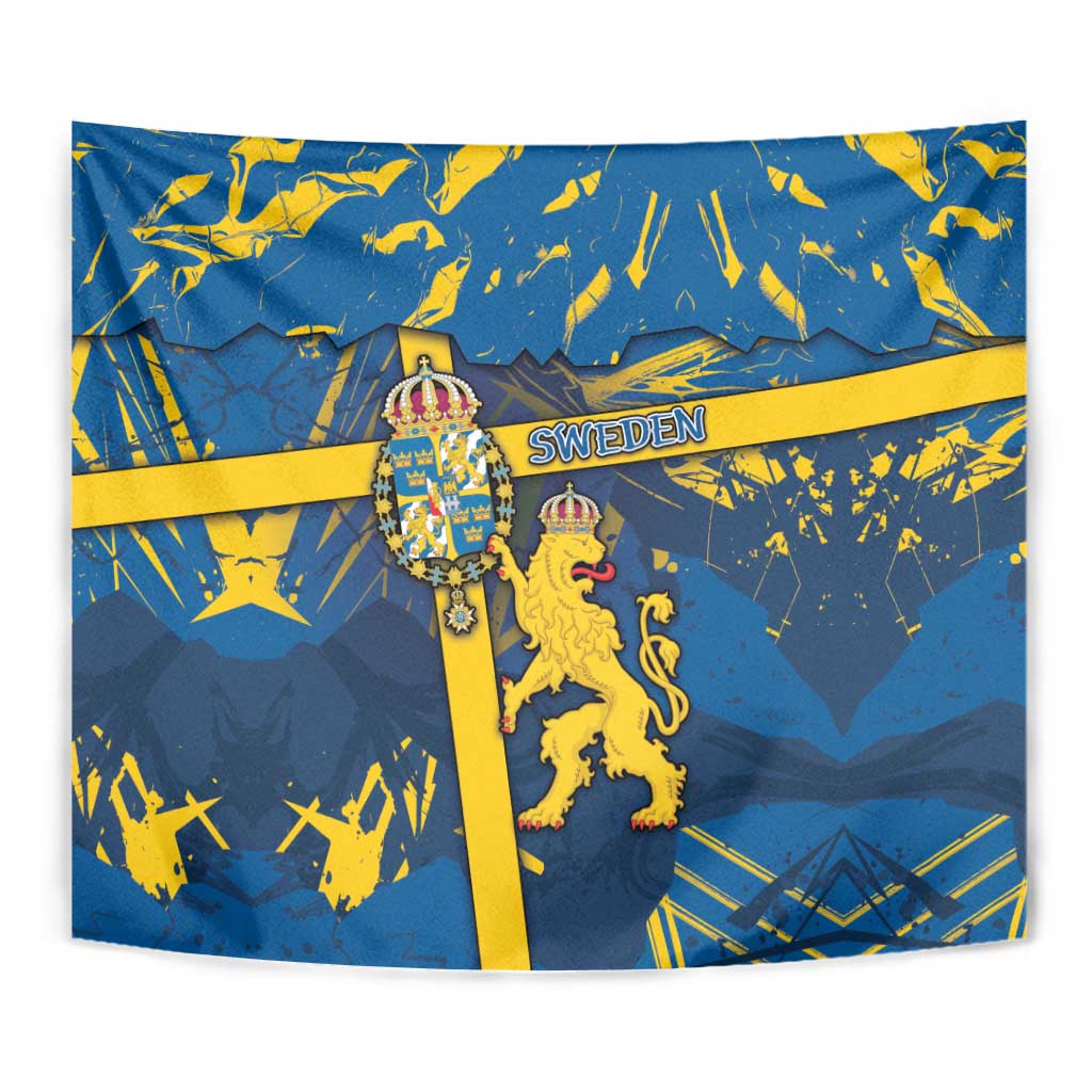 Sweden Tapestry Coat Of Arms Unique Style - Wonder Print Shop