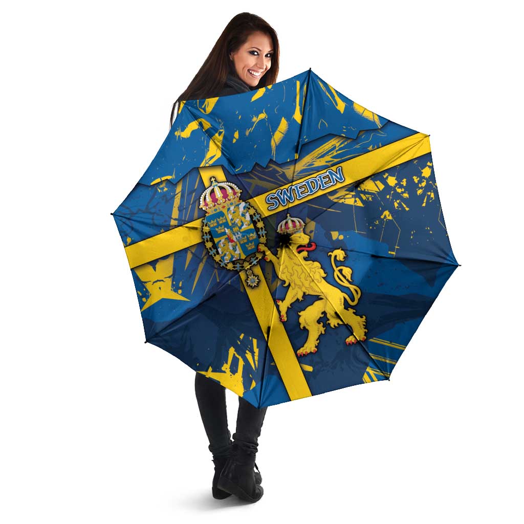 Sweden Umbrella Coat Of Arms Unique Style - Wonder Print Shop