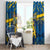 Sweden Window Curtain Coat Of Arms Unique Style - Wonder Print Shop