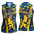 Personalized Sweden Women Sleeveless Polo Shirt Coat Of Arms Unique Style - Wonder Print Shop