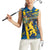 Personalized Sweden Women Sleeveless Polo Shirt Coat Of Arms Unique Style - Wonder Print Shop