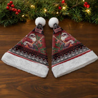 Guitar Christmas Santa Hat Rocking Santa - Wonder Print Shop