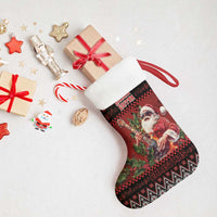Guitar Christmas Stocking Rocking Santa - Wonder Print Shop