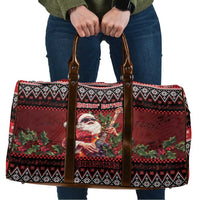 Guitar Christmas Travel Bag Rocking Santa - Wonder Print Shop