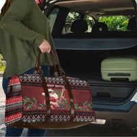 Guitar Christmas Travel Bag Rocking Santa - Wonder Print Shop