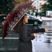 Guitar Christmas Umbrella Rocking Santa - Wonder Print Shop