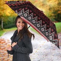 Guitar Christmas Umbrella Rocking Santa - Wonder Print Shop