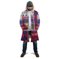 Haiti Christmas Cloak Santa With Fanal Haitian Patchwork Style - Wonder Print Shop