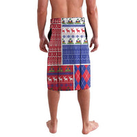 Haiti Christmas Lavalava Santa With Fanal Haitian Patchwork Style - Wonder Print Shop