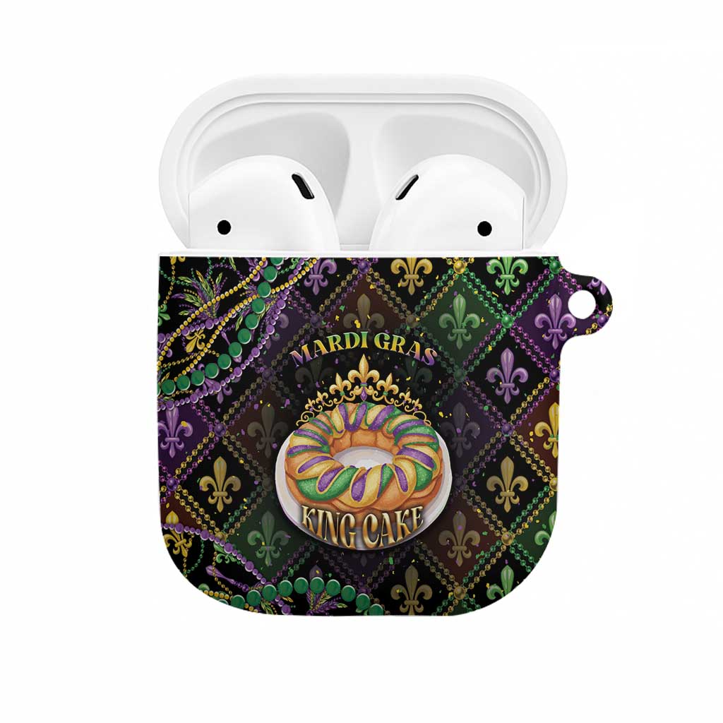 Mardi Gras AirPods Case King Cake Royal