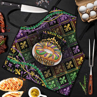 Mardi Gras Apron King Cake Royal
