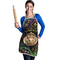 Mardi Gras Apron King Cake Royal