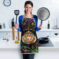 Mardi Gras Apron King Cake Royal