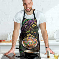 Mardi Gras Apron King Cake Royal