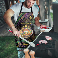 Mardi Gras Apron King Cake Royal
