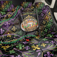 Mardi Gras Back Car Seat Cover King Cake Royal