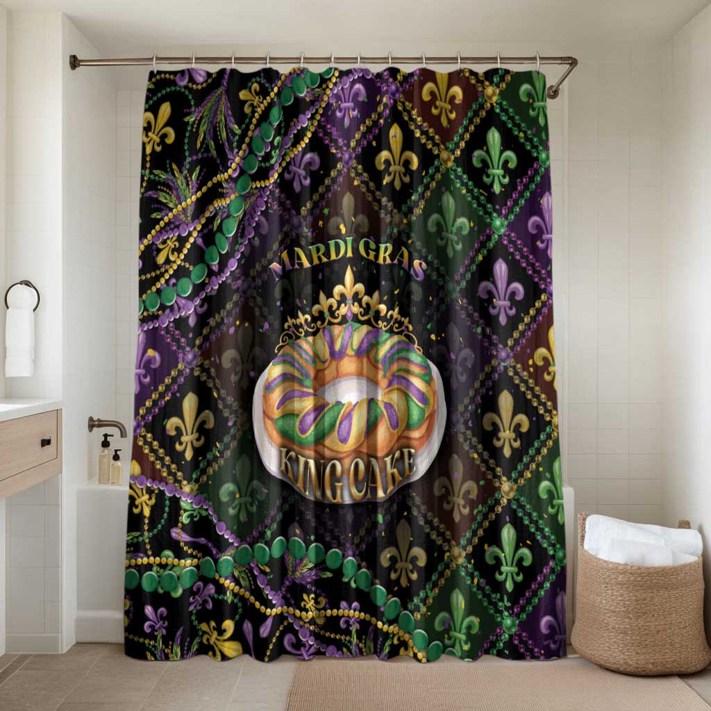 Mardi Gras Bathroom Set King Cake Royal