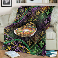 Mardi Gras Blanket King Cake Royal