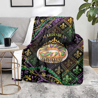 Mardi Gras Blanket King Cake Royal