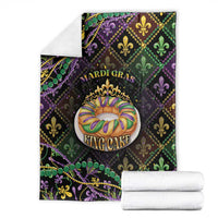 Mardi Gras Blanket King Cake Royal