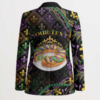 Personalized Mardi Gras Blazer King Cake Royal