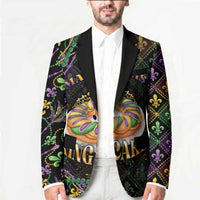 Personalized Mardi Gras Blazer King Cake Royal