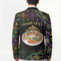 Personalized Mardi Gras Blazer King Cake Royal