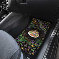 Personalized Mardi Gras Car Mats King Cake Royal