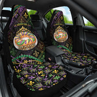 Mardi Gras Car Seat Cover King Cake Royal